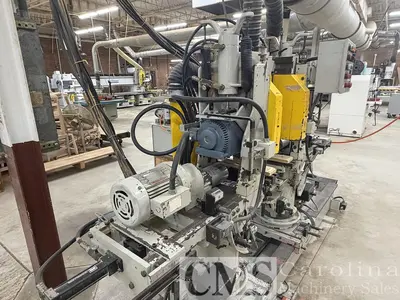 Used BELL MODEL 424 DOUBLE END TRIM & BORE Trim Saws North Carolina US | CAROLINA MACHINERY SALES #1441244
