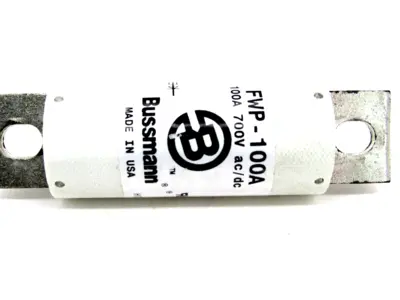 NEW LOT OF 3 BUSSMANN FWP-100A SEMICONDUCTOR FUSE FWP100A