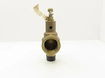 Kunkle Valve 6283HG01-KM Pressure Relief Valve Size 1-1/2" Male Set 37 PSI Brass