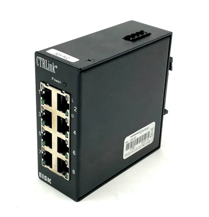 Used CONTEMPORARY CONTROLS SKORPION ETHERNET SWITCH CTRLINK 8-PORT Network Switches Michigan US | Maverick Industrial Sales #1092057