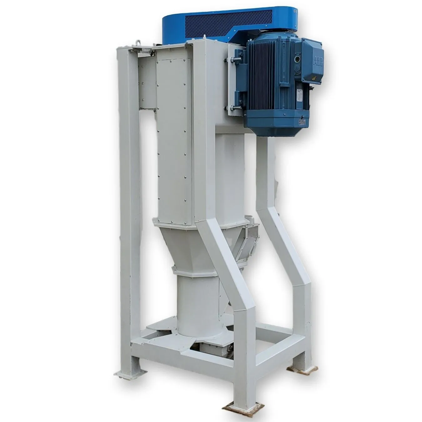 Surplus 33HP (25KW) Carbon Steel Vertical Auger Mixer