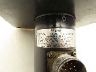 Tamagawa TSI508N66 Optical Shaft Encoder Axial Load Thrust 1KG Radial 1KG