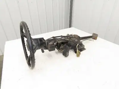 Toyota 5FBC25 Forklift Steering Wheel Column Adjustable With Mount Bracket