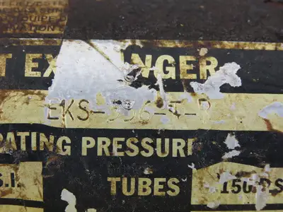 Thermal Transfer Products EKS-536-T-R  Shell & Tube Heat Exchanger 2-1/4" x 35"