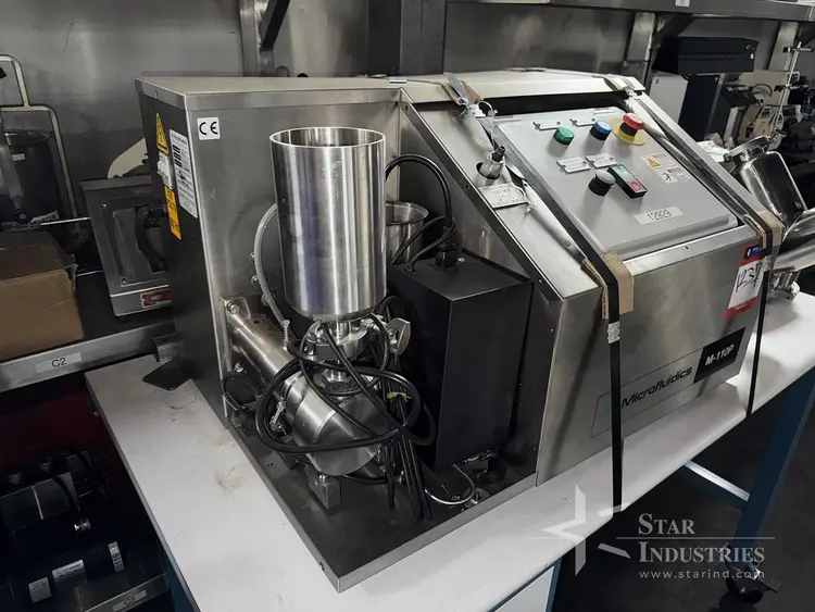 Used MICROFLUIDICS M-110P Filling Machines | Star Industries #1254118
