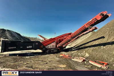 Used 2021 SANDVIK QA451 Vibratory Screens Pennsylvania US | Proxy Equipment #1385427
