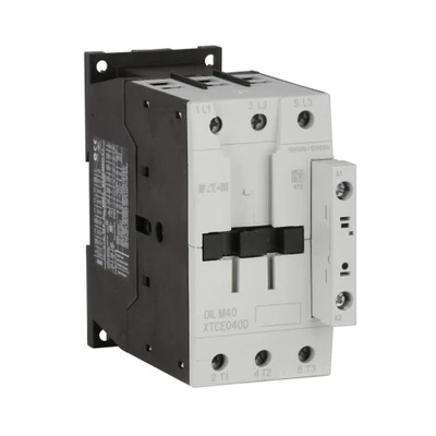 Eaton XTCE065DS1E IEC Contactor, 65A, Side-Mounted, 208 Vac, 60 Hz, 1NO-1NC [New]