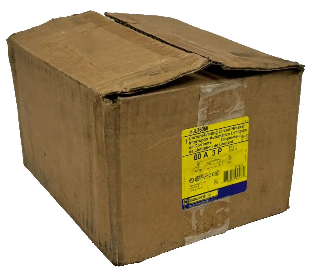 NEW SQUARE D HJL36060 CIRCUIT BREAKER 60A 3P