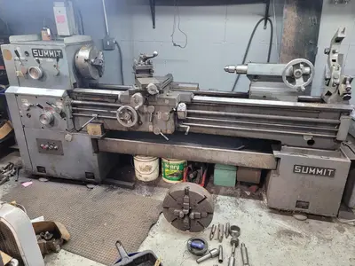 SUMMIT 19-4 Manual Lathes | MD Equipment Services LLC (2)