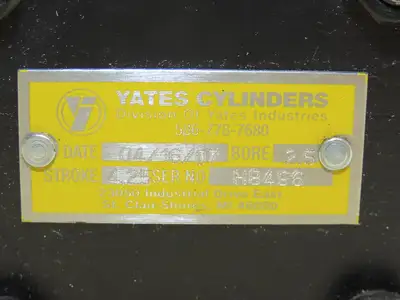 New | in-Stock YATES _UNKNOWN_ Pneumatic Cylinders | Arrow Industrial #633480