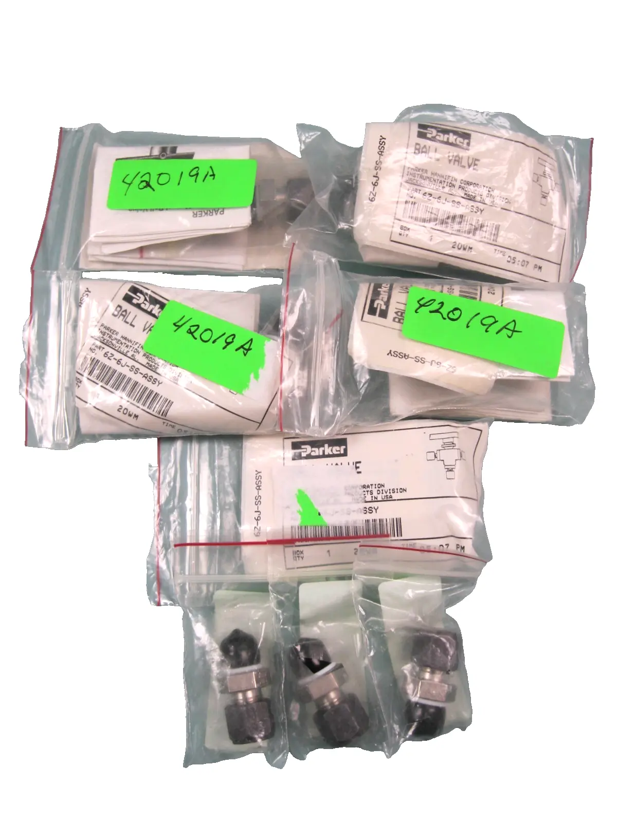 NEW Parker 6Z-6J-SS-ASSY