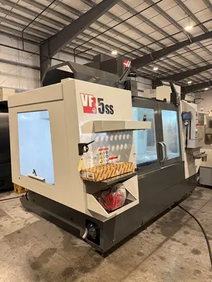 Used 2020 HAAS VF-5SS Vertical Machining Centers Ohio US | Toolquip, Inc. #1455727
