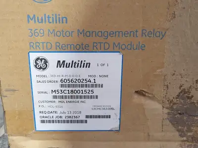 NEW GENERAL ELECTRIC 369-HI-R-M-0-0