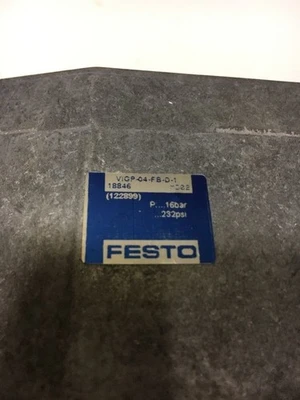 Used Festo VIGP-04-FB-D-1 Valves/Fittings Indiana US | J&J Industrial Supply #513566
