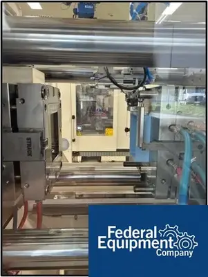 USED KraussMaffei 110 Ton Krauss Maffei Injection Molding Line