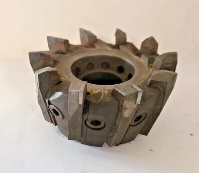 K&T Z-2404-R.H 4" Dia Face Mill Milling Cutter Indexable Carbide Inserts