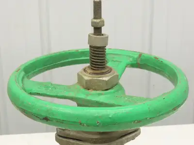 Tyco Rovalve S17D04-MH-X 4" Stainless Knife Gate Valve Rising Stem 150 PSI