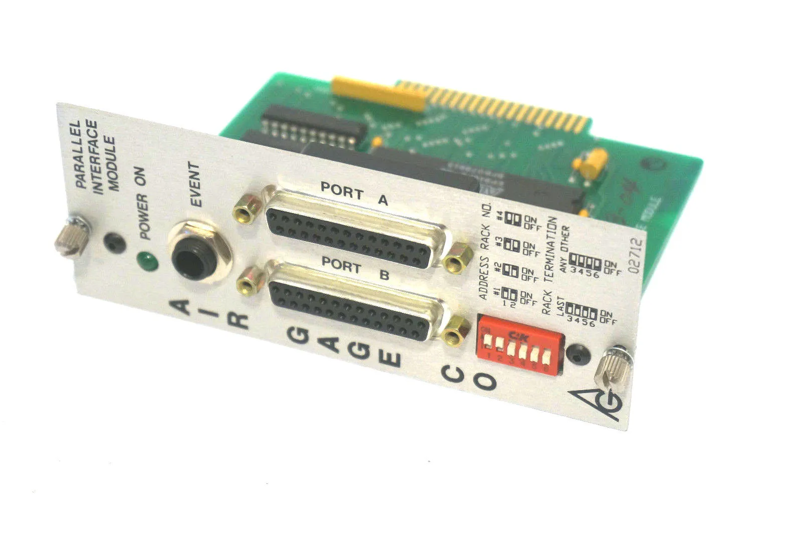 NEW AIR GAGE CO. 02712-02 INTERFACE MODULE 0271202
