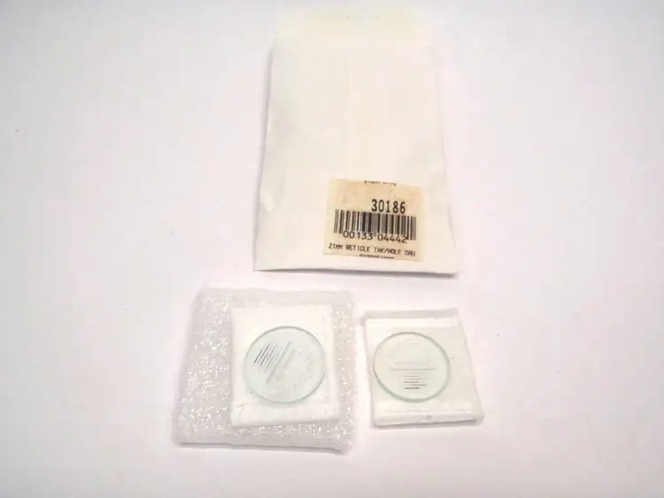 New | in-Stock Edmund Industrial Optics 21mm Diameter, Thickness/ Hole Gauge Microscope Accessories Michigan US | Maverick Industrial Sales #1401047