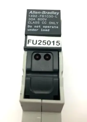 1492-FB1C30-L | Allen Bradley  Ser. B Fuse Holder Class CC 30A 1P 110-600V - Used