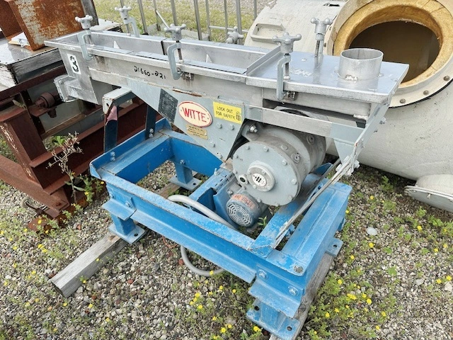 Used WITTE 6" X 4' Vibratory Screens New Jersey US | Perry Equipment #145313