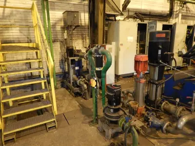 USED HERKULES Ø 1550 X 6500 MM INDUCTION MACHINE CNC