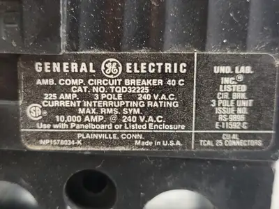 USED GENERAL ELECTRIC TQD32225