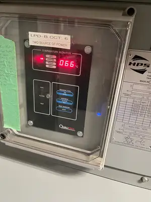2000 kVA Transformer, 13200 pri. volts, 600Y/346 sec. volts