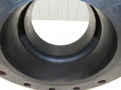 Mercer Rubber 450R Flexmore Expansion Joint 10" Dia x 8"H 16" Flange #150