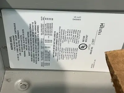 Used 2021 MILBANK U9551RRL Electrical Boxes Ohio US | HGR 24 #1280503