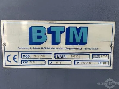 Used 2008 BTM 71.51 ADS Horizontal Band Saws Georgia US | The Equipment Hub #1283680