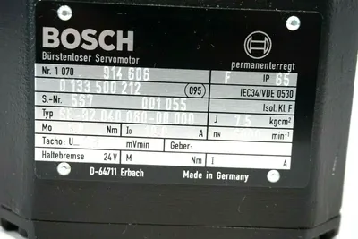 NEW BOSCH 1 070 914 606