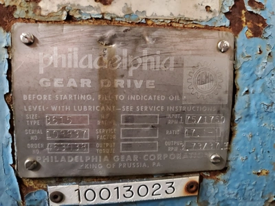 Philadelphia 100 HP Gearbox