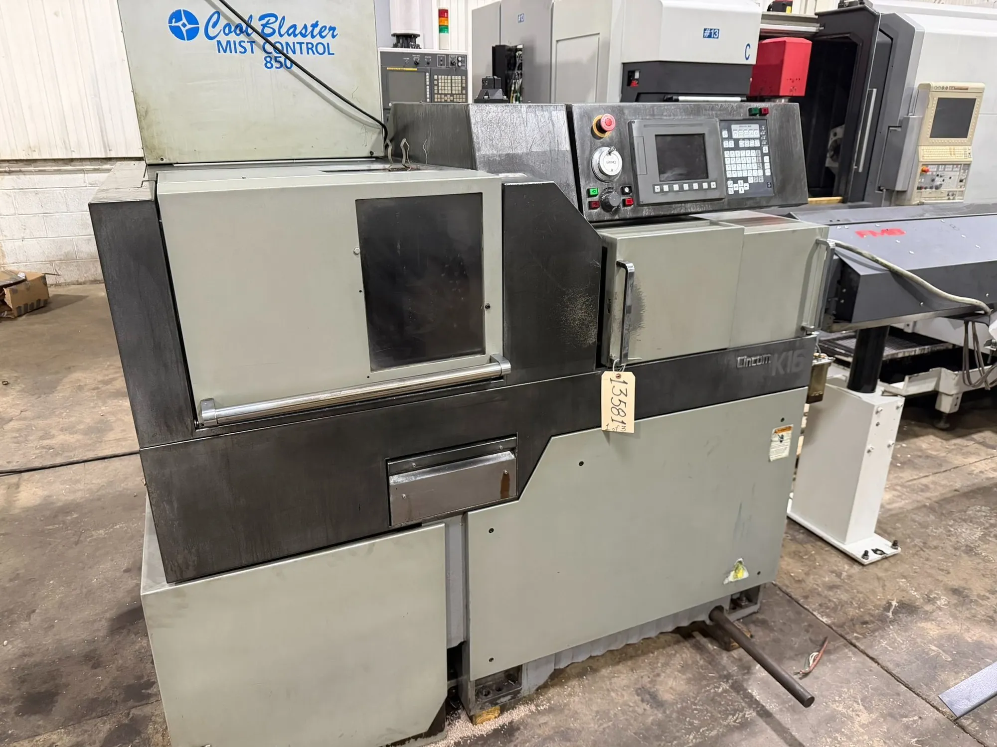 2007 16mm Citizen K16E VIIP Swiss Type CNC Sliding Headstock Lathe