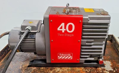 Edwards E2M40FF 40 Rotary Vane Dual Two Stage Vacuum Pump