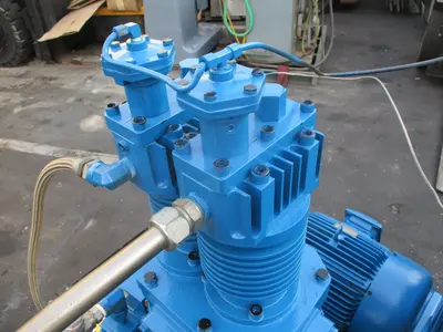 20 HP Hycomp, Boost Compressor, Nitrogen/Air/Gas Pressure Booster, 300-600 psi, 20-60 scfm