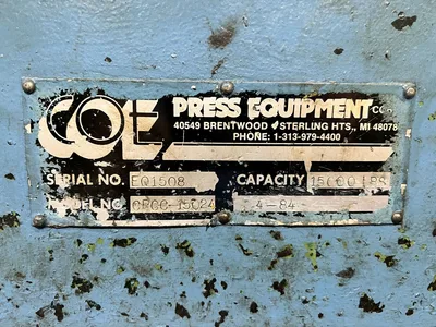 USED 1984 COE CPCC-15024