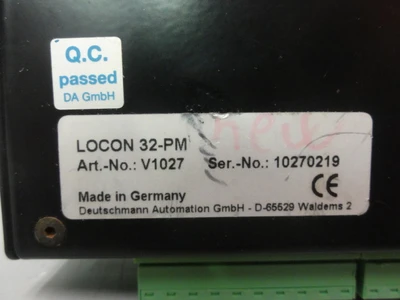 USED DEUTSCHMANN AUTOMATION LOCON 32-PM