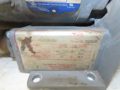 Used SPENCER _UNKNOWN_ Blowers Indiana US | Arrow Industrial #611419