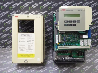 ABB ACS501-005-5-00P200000 Variable Frequency Drive 5kW 440-500VAC SAMI GS os Used