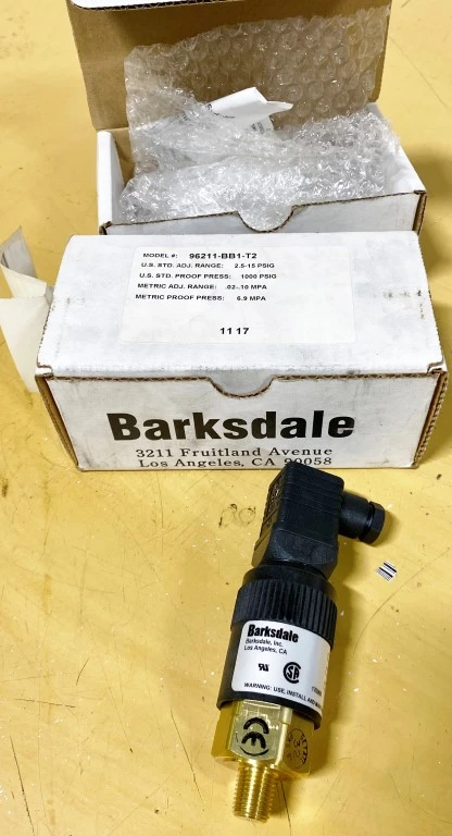 BARKDALE 96211-BB1-T2 COMPACT PRESSURE SWITCH