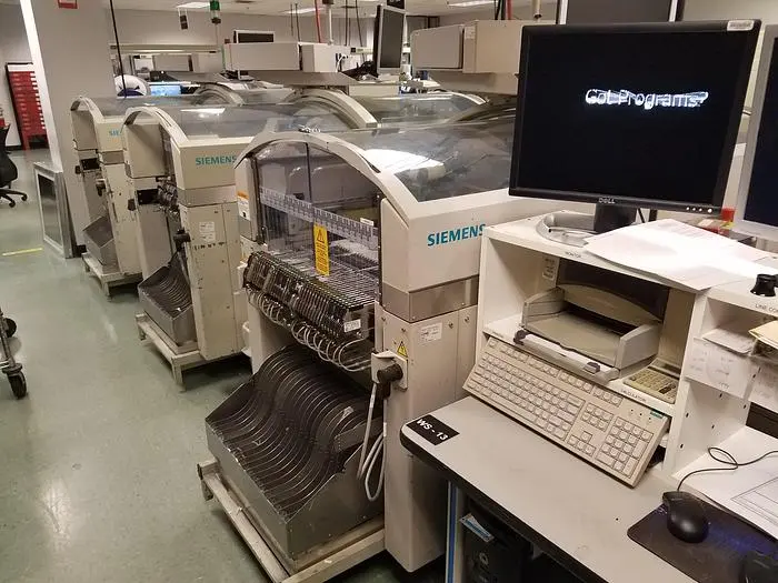 Used SIEMENS SIMPLACE 80 F4 & S23 Pick & Place Machines Florida US | SMT Resource #484170