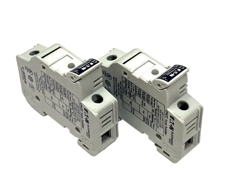 Used Eaton Bussmann Fuse Holder Class CC 1P 600V DIN Rail Indicator LOT OF 2 Fuse Accessories Michigan US | Maverick Industrial Sales #1398572