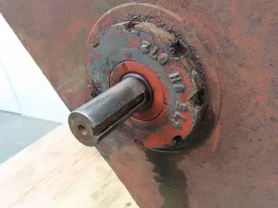 Jervis B Webb 475/10 Webb Worm-Maag Speed Reducer 60.6:1 Gearbox 2-15/16" Output
