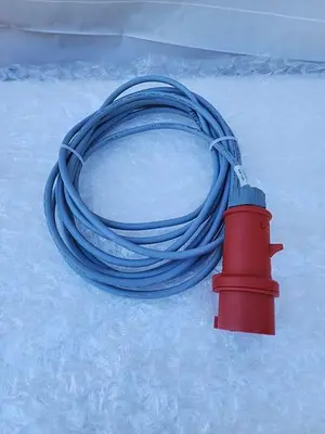 MENNEKES PLUG CONNECTOR 16A-6H/ TYPE 13A WITH CABLE
