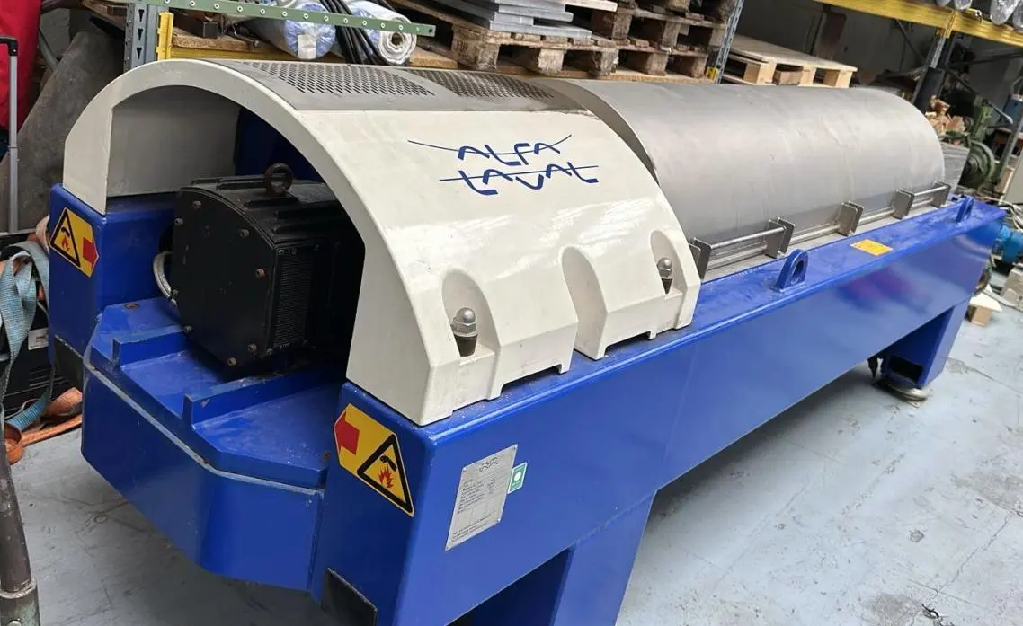 Alfa-Laval ALDEC 506 decanter centrifuge, 316SS.