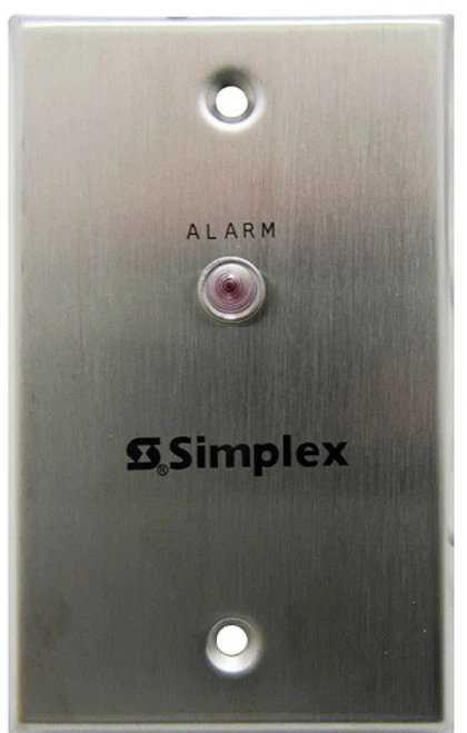 Simplex Grinnell 4098-9830 Remote Red LED Alarm Indicator, For 4098-9684 Base [New]