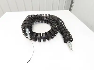 Kabelschlepp R085 10.175 Energy Chain Cable Carrier Round POM 85mm OD 84" Length