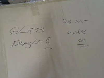 94" X 47" Glass Board