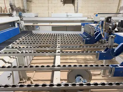 Used 2017 GIBEN ICON FAST SPLM XY Single-Line Beam Saws Ontario CA | Aldan Woodworking Machinery #1252749